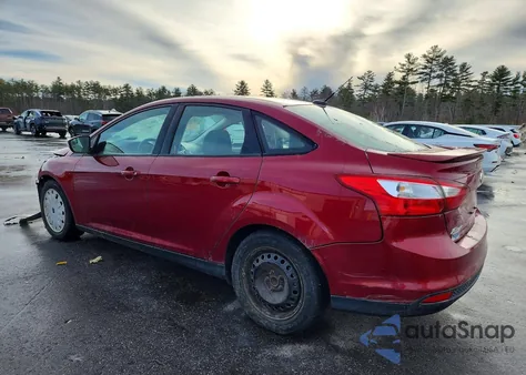 2013 Ford Focus Se из США, поврежденный, VIN 1FADP3F20DL166648